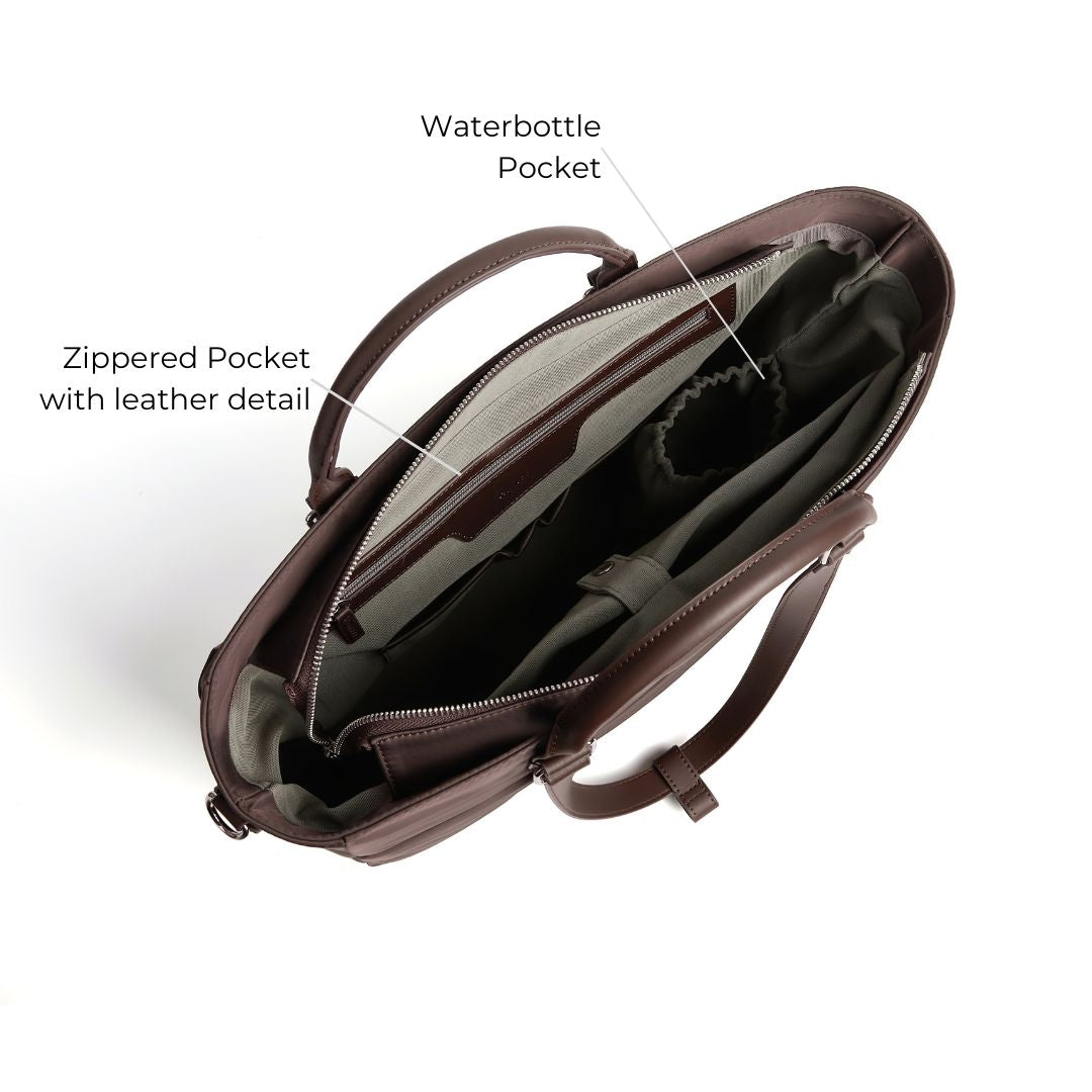 Trailblazer Tote Bag - Cafeine Brown