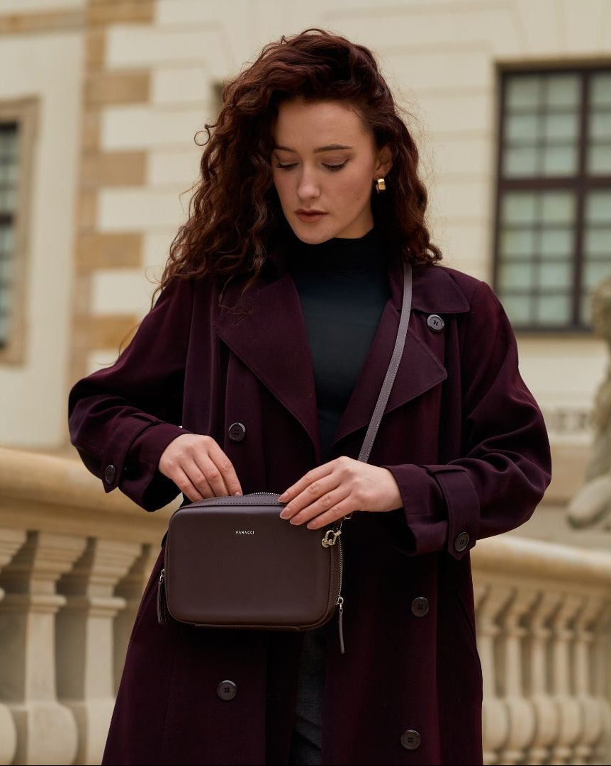 Challenger Crossbody Bag - Chocolate Brown