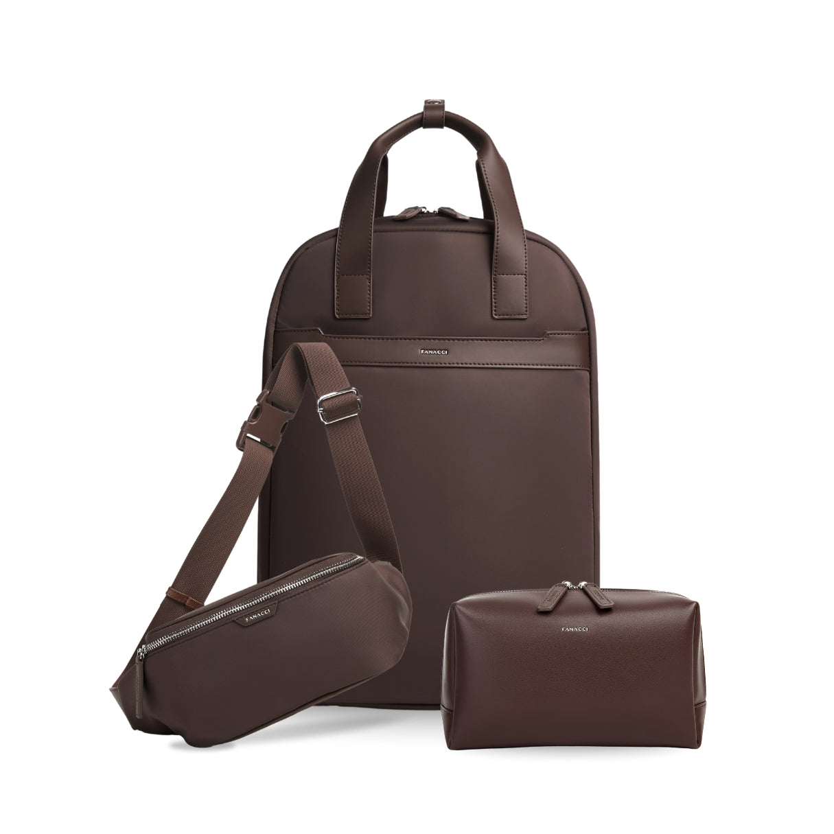 Complete Travel Set - Brown